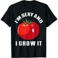 thumbnail image 1 of tomato, tomato farmer, tomato grower, funny tomato, tomato T-Shirt100% cotton, 1 of 5