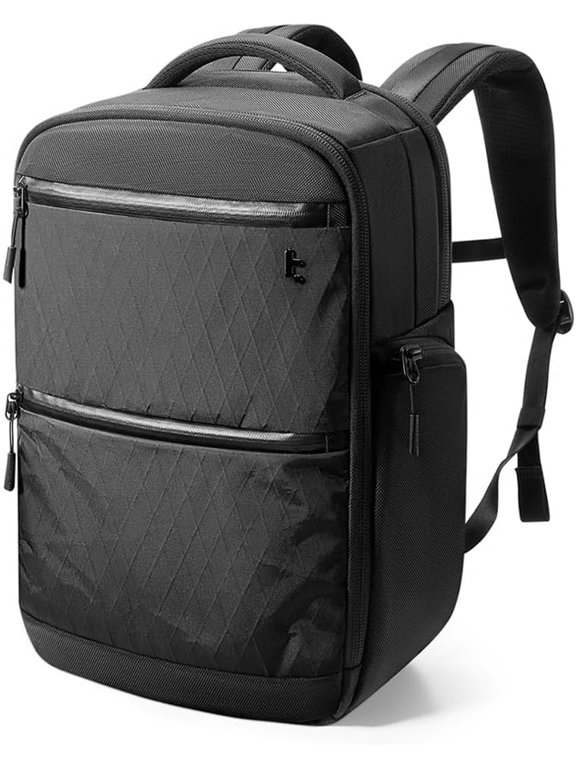 15.6-inch Professional Laptop Backpack, X-Pac Techpack 28L Designed for Business Travel & Daily Commute, Water-resistant Heavy-Duty Compact City Backpack for 15"/16" MacBook, Laptop