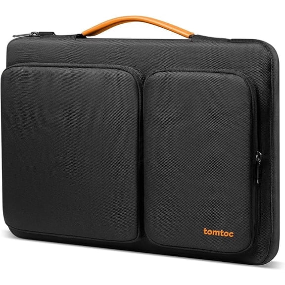tomtoc 360 Protective Laptop Sleeve for 2026 14-inch MacBook Pro M5/M4/M3/M2 Pro/Max A3426 A3434 A3401 2026-2021, 13.5-14.4 Inch Surface Laptop 7/6/5/Studio 2/1, Water-Resistant Carrying Case