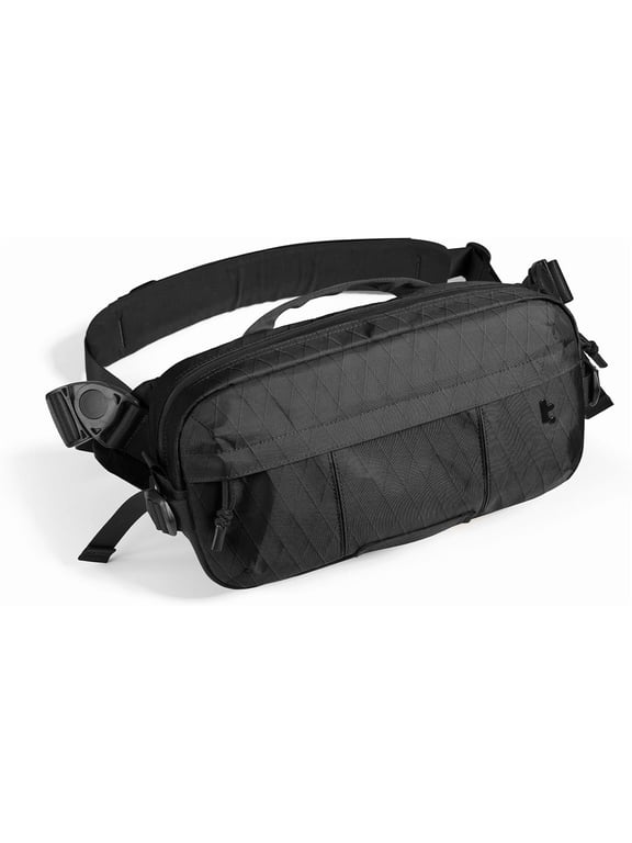 5.5L X-Pac Sling Bag for Nintendo Switch 2/ROG Xbox Ally X, Heavy Duty Crossbody Bag for Men, Water-resistant Carry Chest Daypack Travel Shoulder Pack for Steam Deck OLED, iPad mini, Tactical