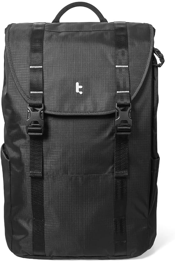 Flap Laptop Backpack, Lightweight, Water-Resistant Casual Daypack, Durable Work-pack, Vintage Classic Rucksack for 13-16 Inch Laptop, perfect for Campus, Street, 22L