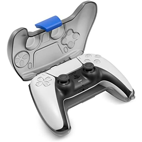 tomtoc Protective Case for PS5 Controller, Hard Shell Joystick Protector for Playstation 5 DualSense Wireless Remote, Shock-Proof, Dust-Resistant, Anti-Scratch, PS5 Accessories Protective Cover