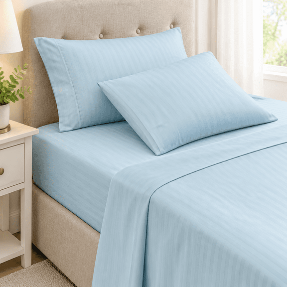 &ton Sateen 500 Tc Size Bed Sheet Set