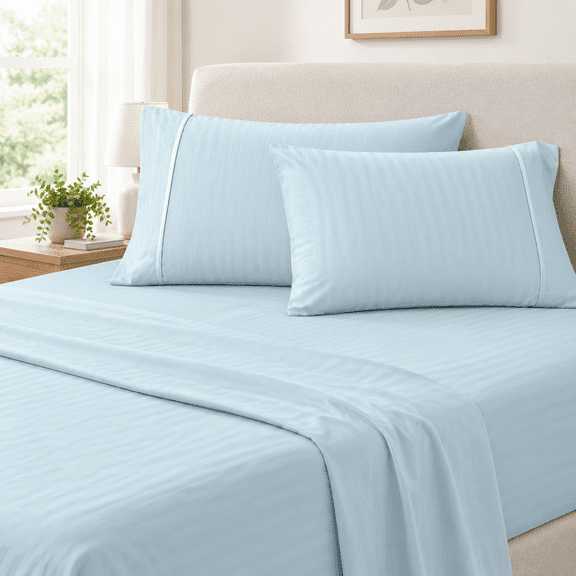 &ton Sateen 500 Tc Size Bed Sheet Set