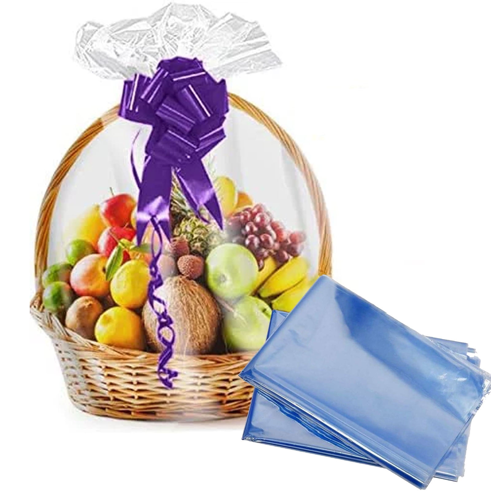 tonchean-100pcs-clear-cellophane-gift-basket-bags-large-shrink-wrap