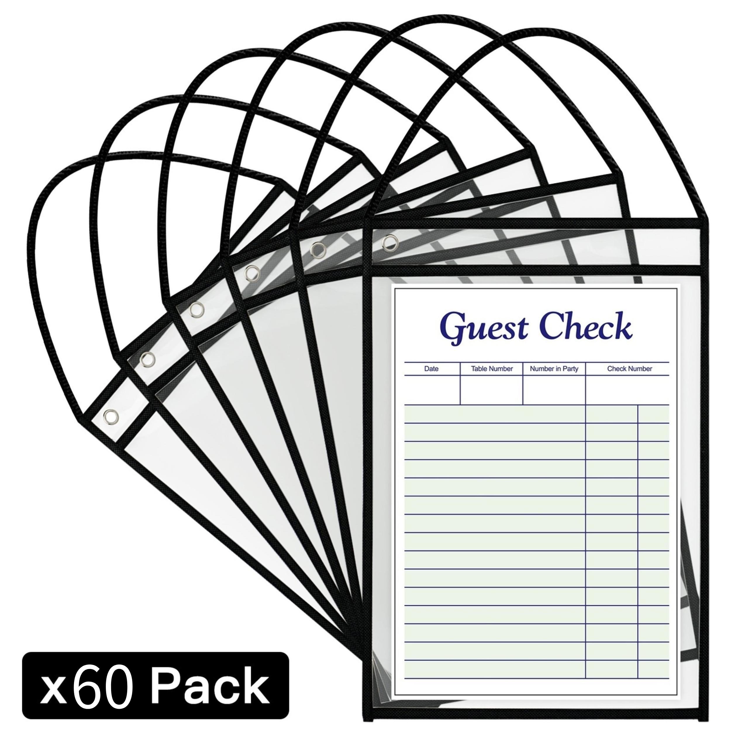 Staples Job Ticket Holders 9" x 12" Clear 3/Pack (15949/75255