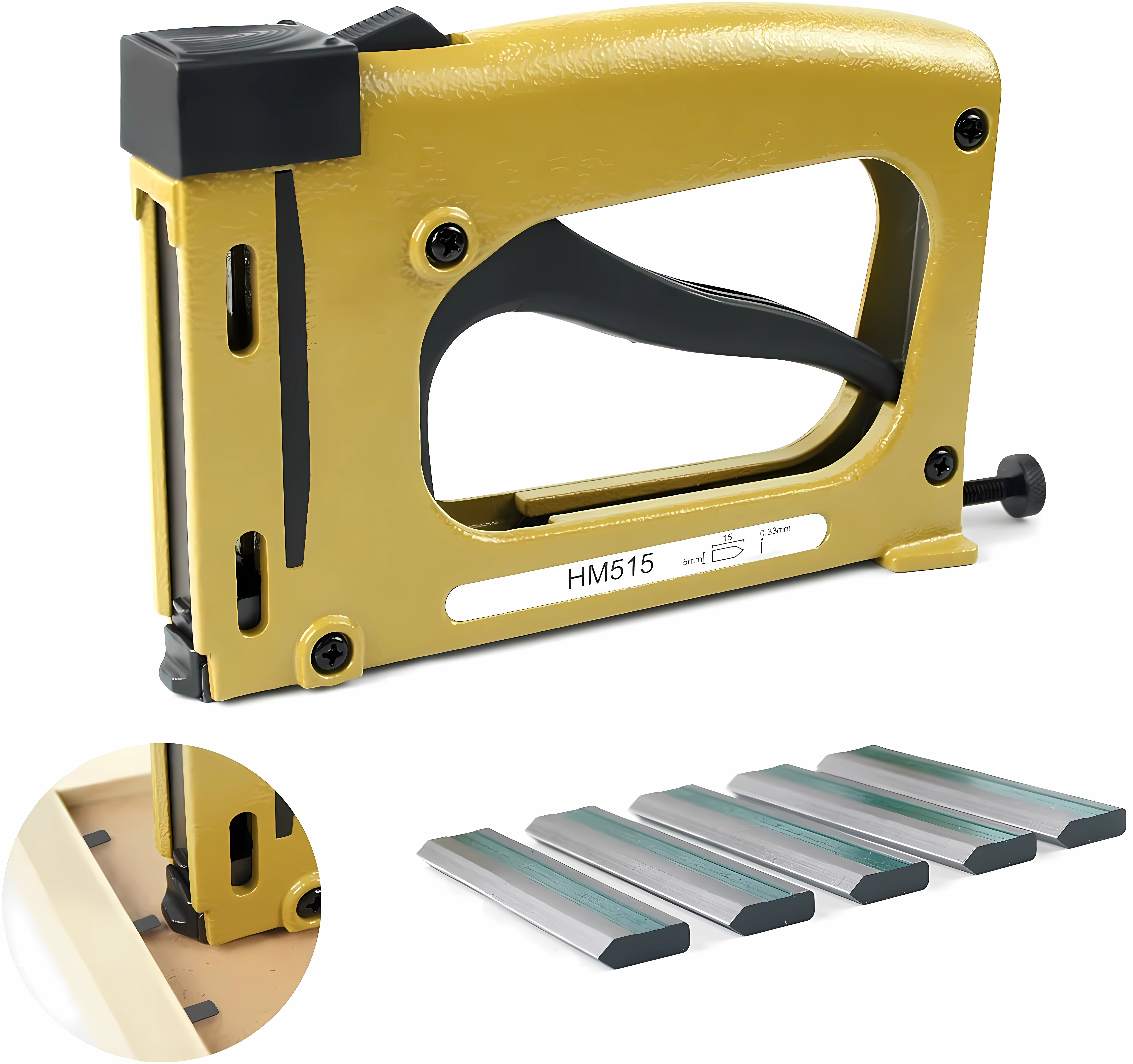 Tonchean Heavy Duty Staple Gun Nail Tool, Lightweight Picture Frame