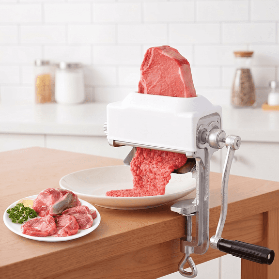 Petoto Manual Meat Tenderizer, Commercial Rolling Meat Tenderizer, Heavy Duty Steak Flatten Kitchen Meat Grinder Tool