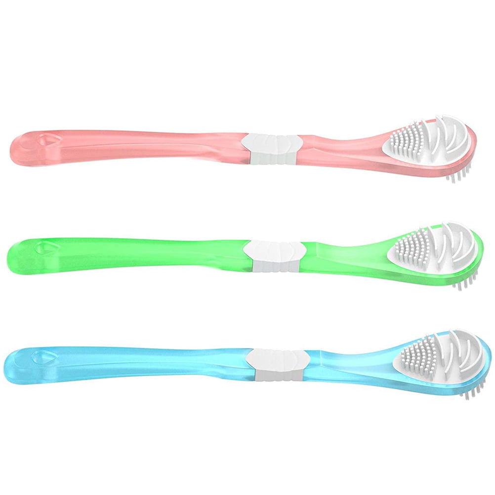 tongue scraper 3Pcs Tongue Cleaners Brushes for Adult Tongue Scrapers Tongue Scrubbers Adult
