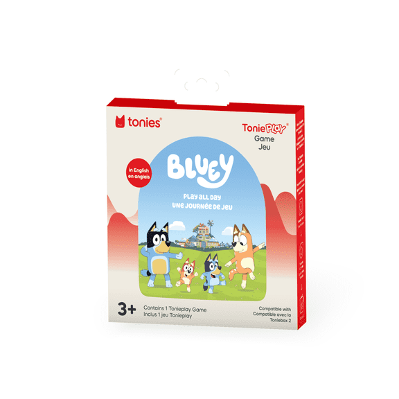 tonies Bluey Tonieplay Game,Requires Toniebox 2 and Controller, Age Group 3+
