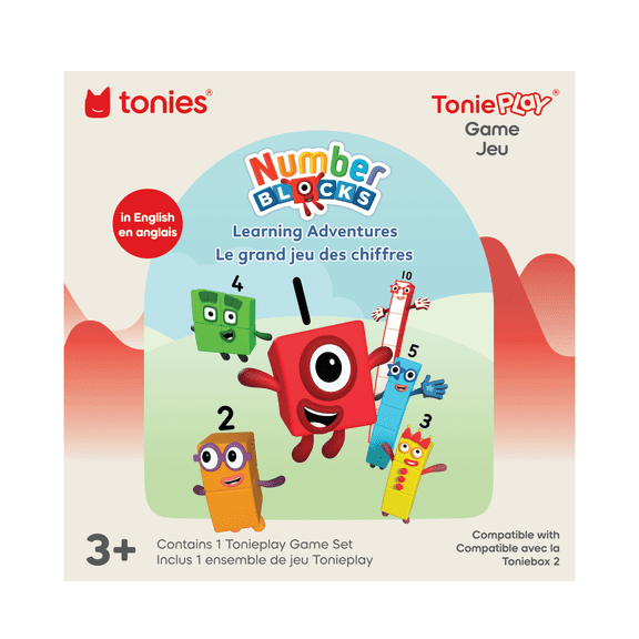 tonies Numberblocks Tonieplay Game, Requires Toniebox 2 and Controller, Age Group 3+