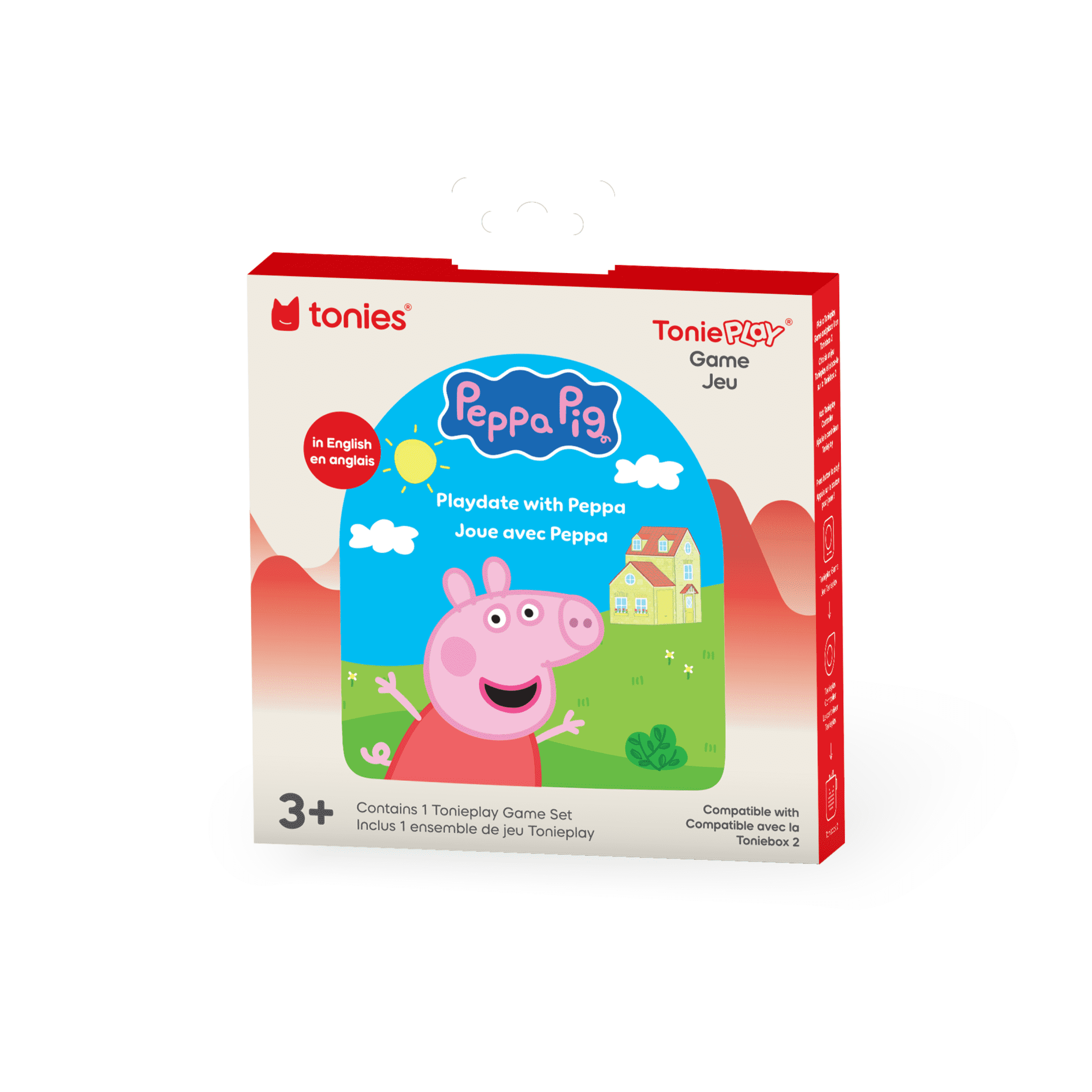 tonies Peppa Pig: Playdate with Peppa Tonieplay Game, Requires Toniebox 2 and Controller, Age Group 3+