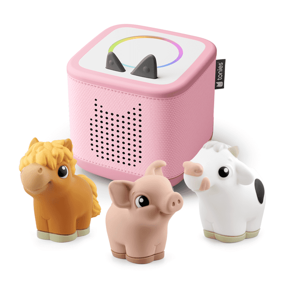 tonies Toniebox 2 Screen-Free Audio Player Starter Set for Kids with My First Tonies Farm, Age Group 1+