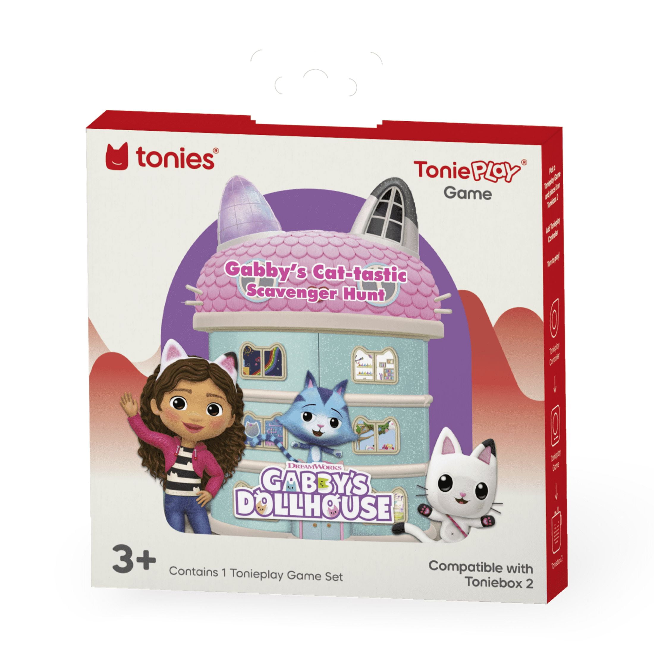 tonies Gabby’s Dollhouse Tonieplay Game, Requires Toniebox 2 and Controller, Age Group 3+