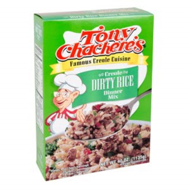 tony chachere dirty rice mix, 40ounce boxes (pack of 8)