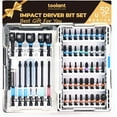 thumbnail image 1 of toolant Impact Driver Bit Set S2 Steel 52-Piece Hex Torx Phillips Slotted Square Bits and Nut Driver, 1 of 6