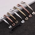 thumbnail image 1 of tooloflife 1/2/5 Pcs Zinc Alloy Pull Handle for Door Drawer Wardrobes Cabinet Furniture Decor 78mm-110mm Gold, 1 of 6