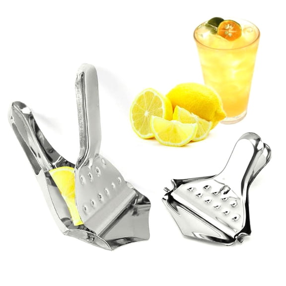 tooloflife 1/2/5Pcs Manual Juicer Lemon Squeezer Citrus Squeezer Handheld Fruit Press Stainless Steel Summer Gift