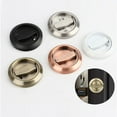 thumbnail image 1 of tooloflife 1/5 Pcs Recessed Door Lock Handle Invisible Drawer Pull Bring Decoration Stainless Steel Round, 1 of 6