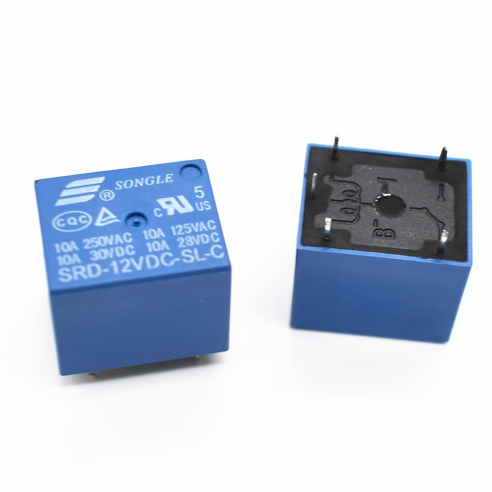 tooloflife 1/5 pcs PCB Mini Power Relay 250VAC Miniatur Power Relais ...