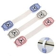 thumbnail image 1 of tooloflife 10/30Pcs Child Baby Safety Lock Child-Proof Cabinet Cupboard Drawer Doors Fridge Lock Home Office Use, 1 of 8