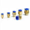 thumbnail image 1 of tooloflife 10Pcs Pneumatic Quick Coupling Thread Straight-through High Pressure Water Vacuum 4mm-10mm, 1 of 6
