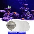 thumbnail image 1 of tooloflife 150um/200um Micron Filter Sock Bag Polypropylene for Aquarium Tank Sea Water Tank Fish Tank White, 1 of 8