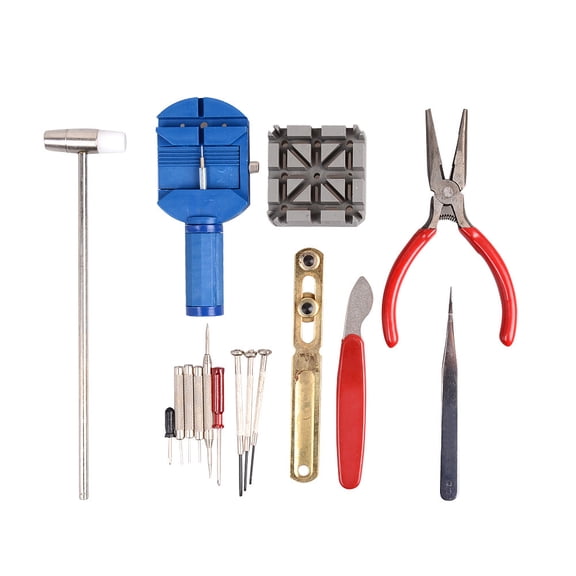 tooloflife 16Pcs Watch Repair Tool Jewellery Repair Kits Set Watchmaker Repair Tools
