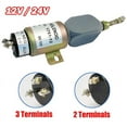 thumbnail image 1 of tooloflife 1751ES Shut Off Solenoid Valve Stop Switching 12V/24V 2/3 Terminals Durable, 1 of 5
