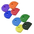 thumbnail image 1 of tooloflife 24/32 Pcs Key Cap for Flat Key Types  Half Round Key Caps Head Cover Colorful, 1 of 6