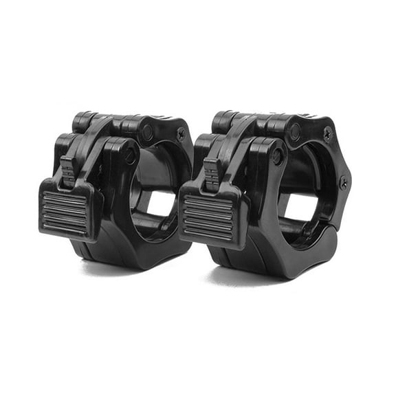 tooloflife 2Pcs 50MM Barbell Locks for Strong Lifts Powerlifting Workout Home Gyms Black