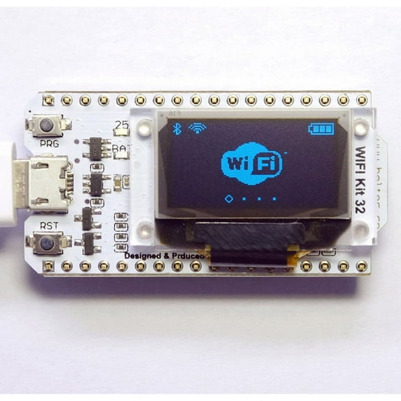 tooloflife 3.3V to 7V WiFi 32 Board OLED Display Bluetooth WiFi Processor Integrated