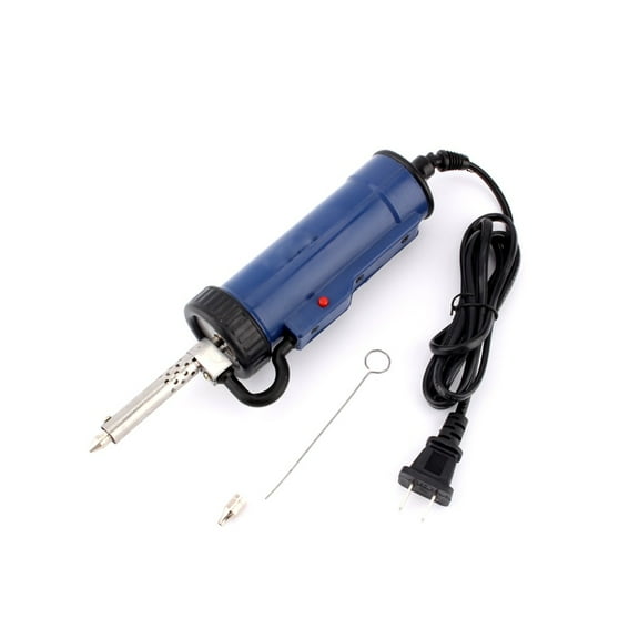 tooloflife 30W 220V Portable EU Plug Electric Solder Sucker Drill Rod Repair Tool Blue/Black Easy to Use