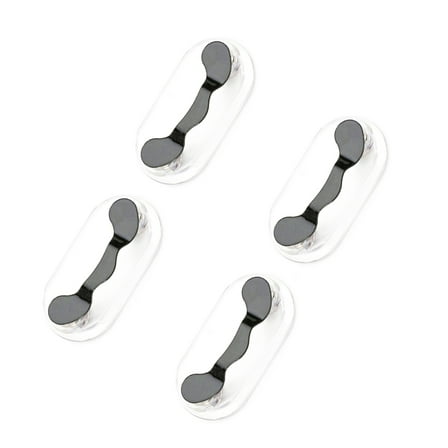 tooloflife 4Pcs Magnetic Eyeglass Holders Sunglasses Holder Glasses Holder ID Holder Badge Holder 12 Color
