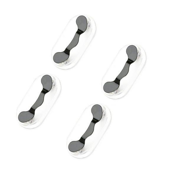 tooloflife 4Pcs Magnetic Eyeglass Holders Sunglasses Holder Glasses Holder ID Holder Badge Holder 12 Color