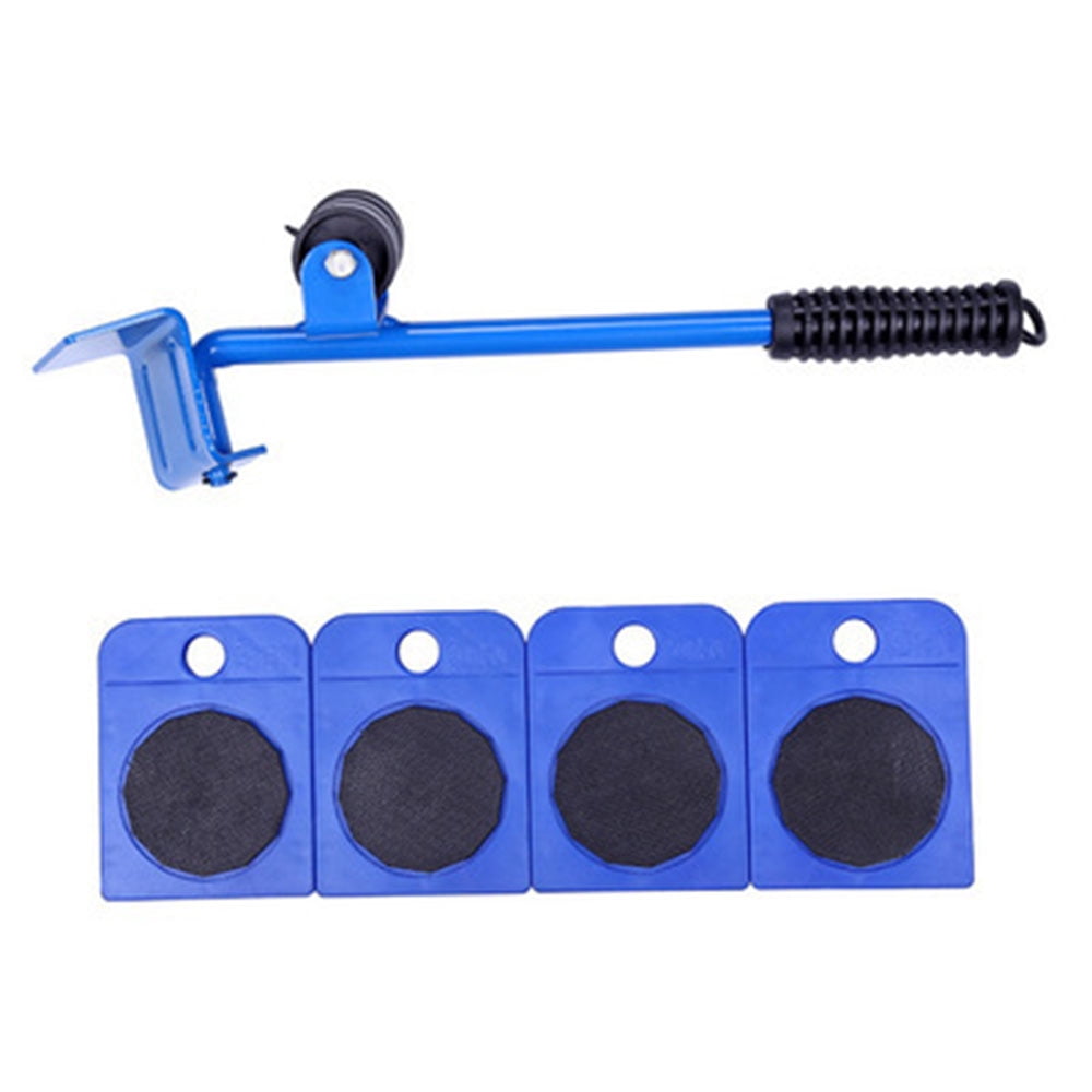 tooloflife 5 Peices Portable Heavy Lifting Device Furniture Transport Tools Moving Device Hand Tool Set
