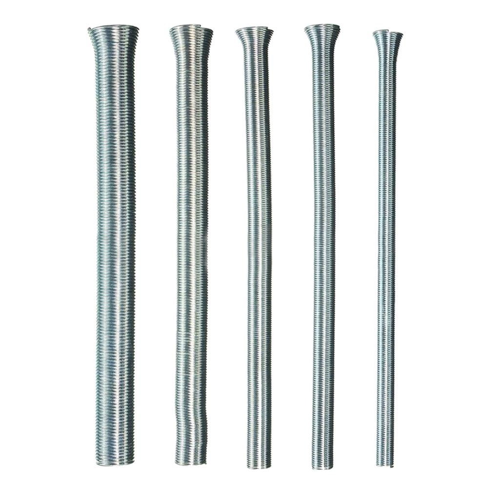 tooloflife 5pcs Spring Tubing Benders Kit for Pipe Tube Bender Set 5/8