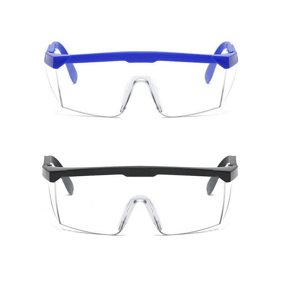 tooloflife ABS Frame Safety Potective Goggles Dustproof Sprayproof Windproof for Camping Hiking Universal Blue