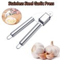 thumbnail image 1 of tooloflife Garlic Press Garlic Mince Garlic Slice Garlic Paste Tool Easy to Use Stainless Steel Silver, 1 of 8