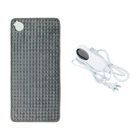 tooloflife Heating Pad Heating Cover Electric Blanket with EU/UK/US Standard Plug 10 Temperature Controller and Timing Large Digital Screen