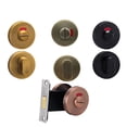 thumbnail image 1 of tooloflife Indicator Privacy Lock for Toilet WC Cubicles Bathrooms Door Lock Stainless Steel 4 Colors, 1 of 6