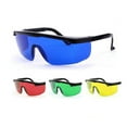thumbnail image 1 of tooloflife Laser Safety Glasses Eye Protection Safety Protective Glasses 540NM for Blue Green Laser Beams Green, 1 of 5