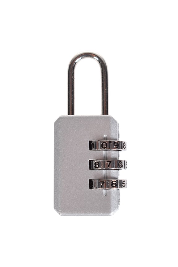 Lock Travel Smart Combination Lock 3 Digit Lock Wardrobe Suitcase Luggage Lockers 6 Color Choice