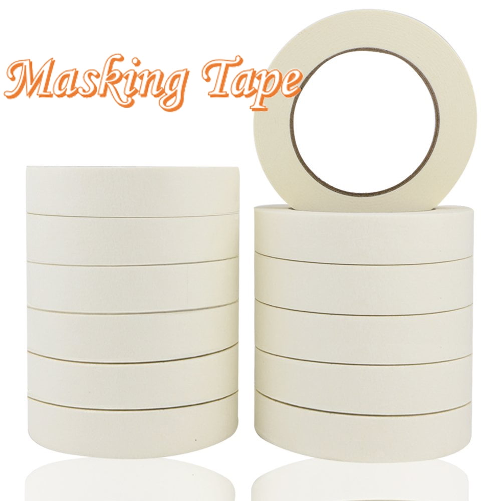 tooloflife Masking Tape White Painters Tape for Decorating Painting