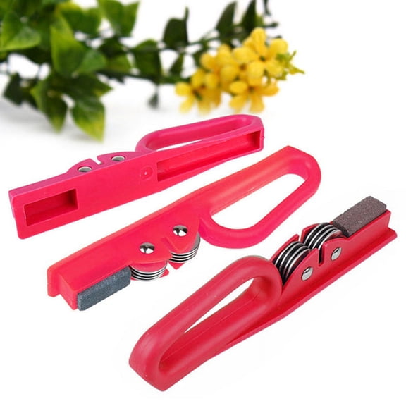 tooloflife Metal Knife Sharpener Helps Repair Restore Polish Blades Kitchen Accessories Red