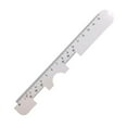 thumbnail image 1 of tooloflife Optical Vernier PD Ruler Pupil Distance Meter Plastic Eye Ophthalmic Tool Accurate Scale Bendable White, 1 of 8