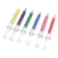 thumbnail image 1 of tooloflife Plastic Highlighter Pen Fluorescent Colors Marker Pen Syringe Shaped 6 Colors, 1 of 6