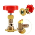 thumbnail image 1 of tooloflife Refrigerant Can Tap Valve Opener Brass Hand Operated Punch / Valve Control Durable Use, 1 of 7