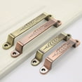 thumbnail image 1 of tooloflife Retro Cabinet Wardrobe Door Handle with Screws for Wine Shoe Cabinets Bookcases Zinc Alloy, 1 of 3