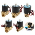 thumbnail image 1 of tooloflife Solenoid Valve Normally Closed Compatible with Air Water Inert Gas Low Viscosity Fluids Multiple Choices, 1 of 4